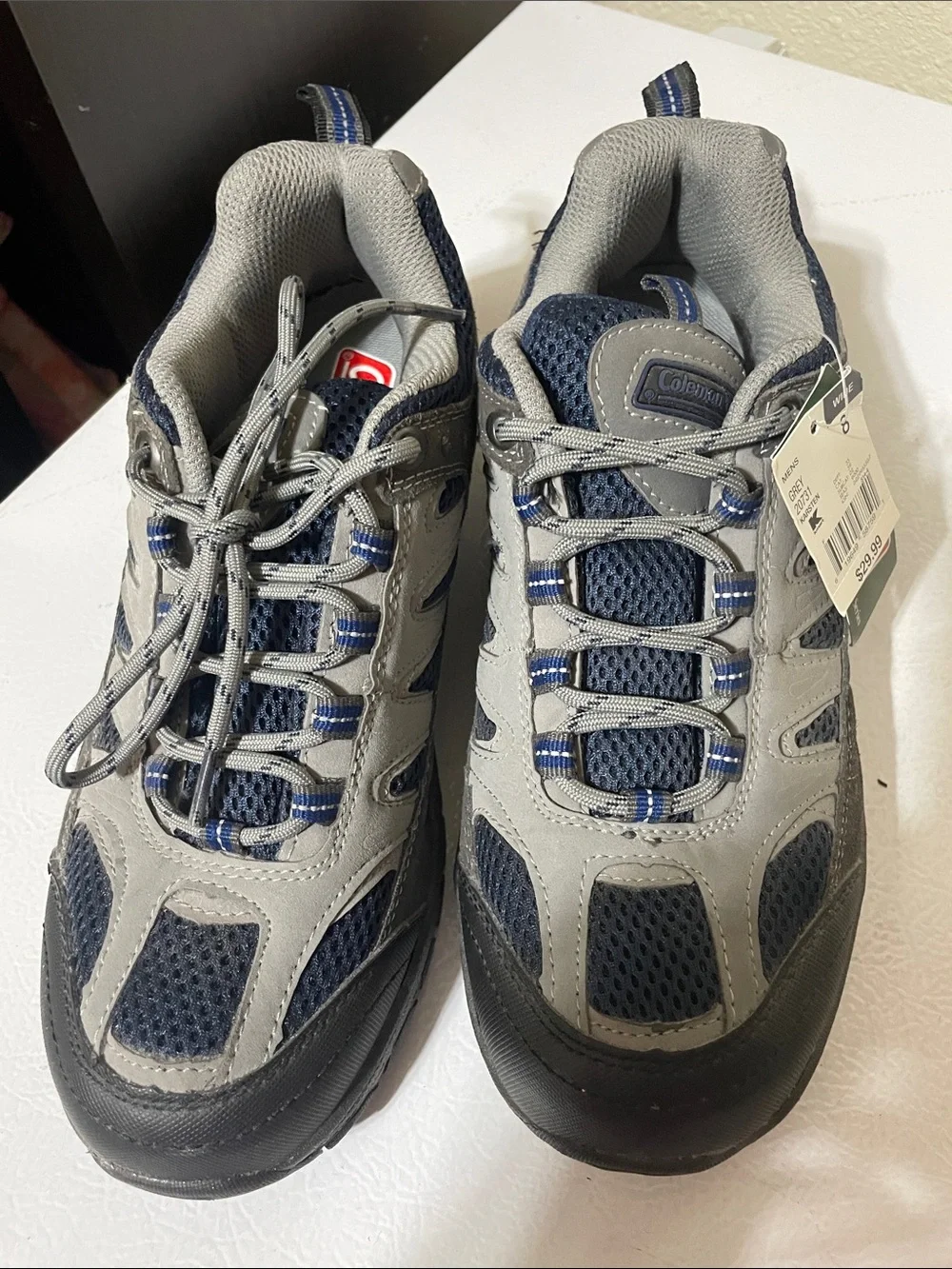 Columbia Excursion Series Men's Gray And Blue Shoes. NWT. Size 8.